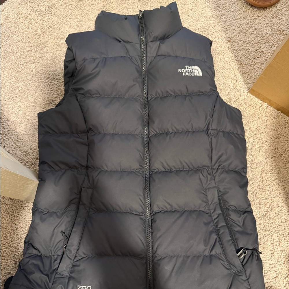 The North Face Charcoal Puffer Jacket